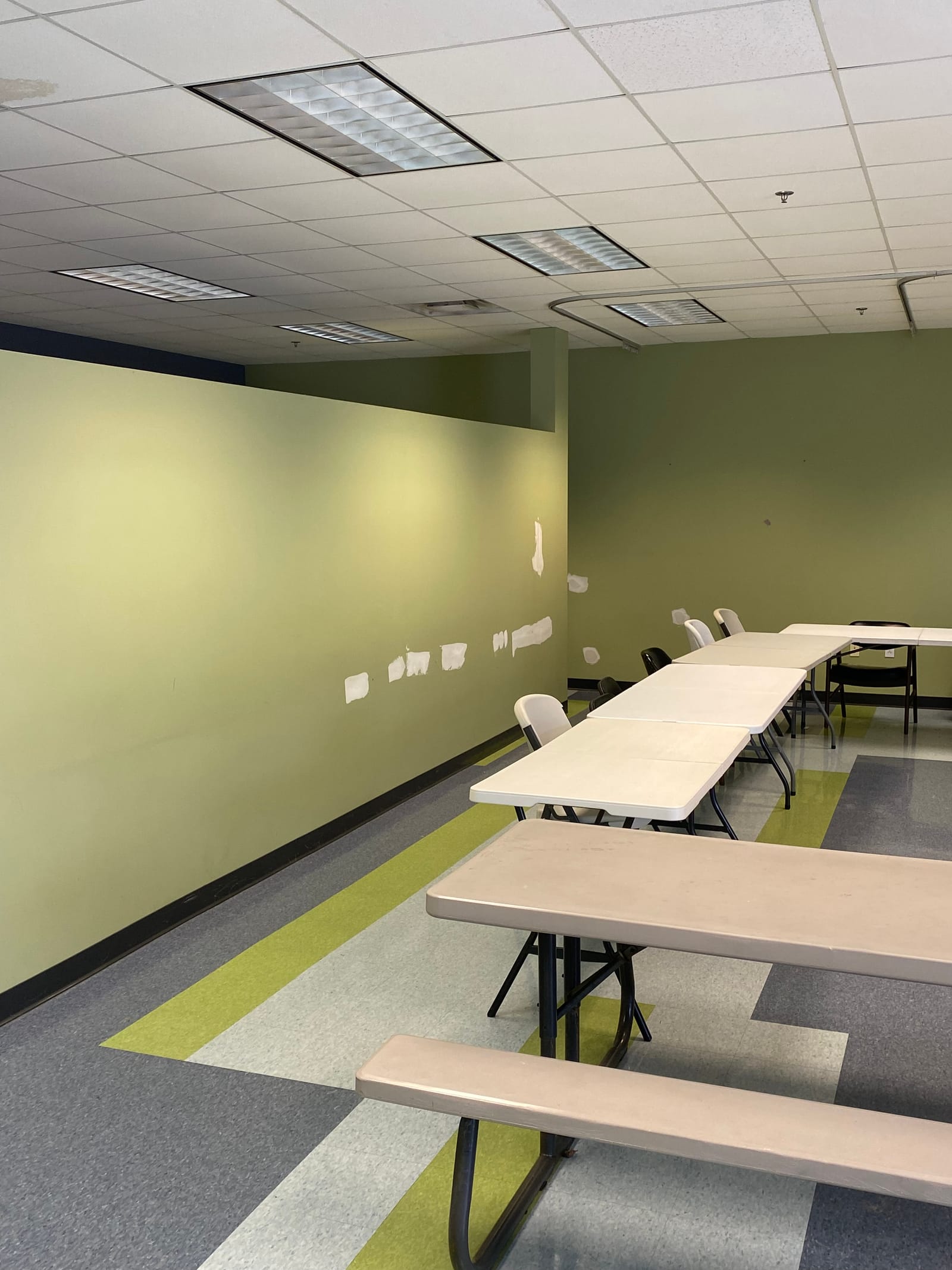Blossom Hill Adult Daycare, a hospital painting project completed by Straight Line Painting