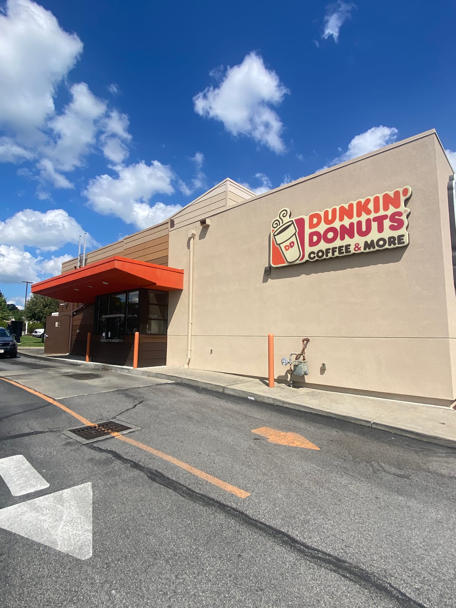 Dunkin', a restaurant painting project completed by Straight Line Painting