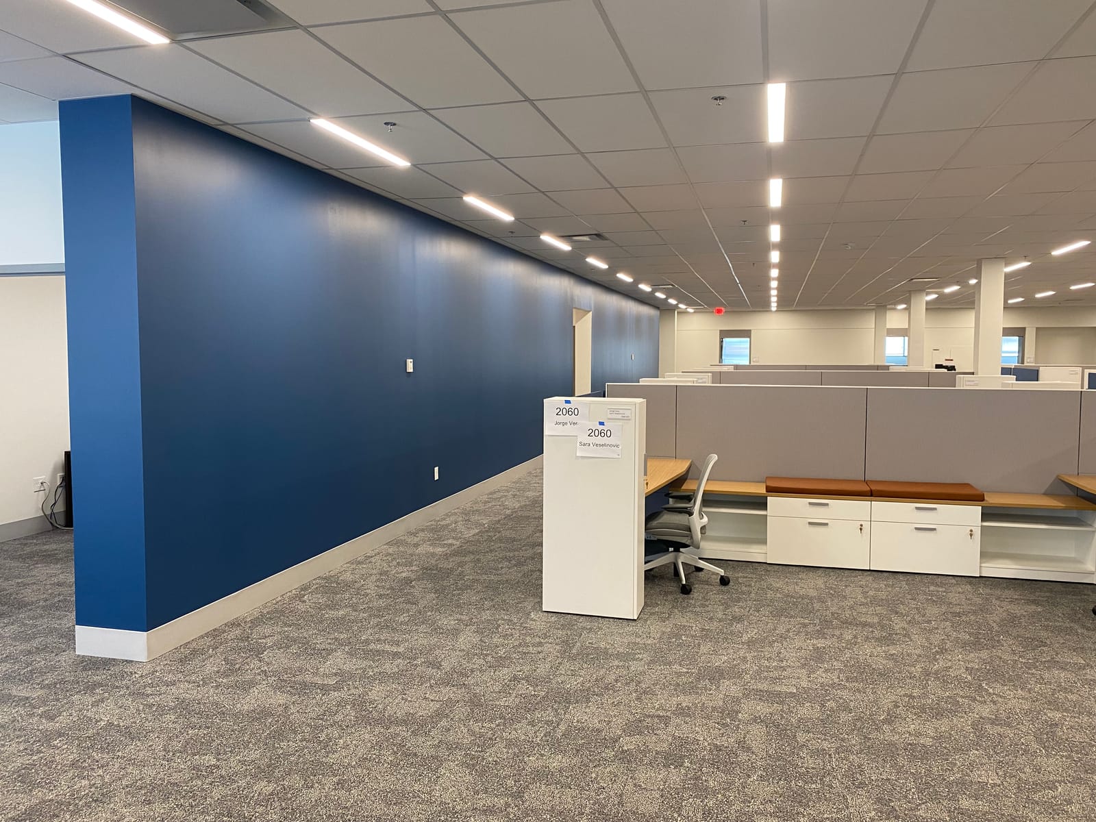 University Hospitals MSC, a Commercial new-construction painting project completed by Straight Line Painting
