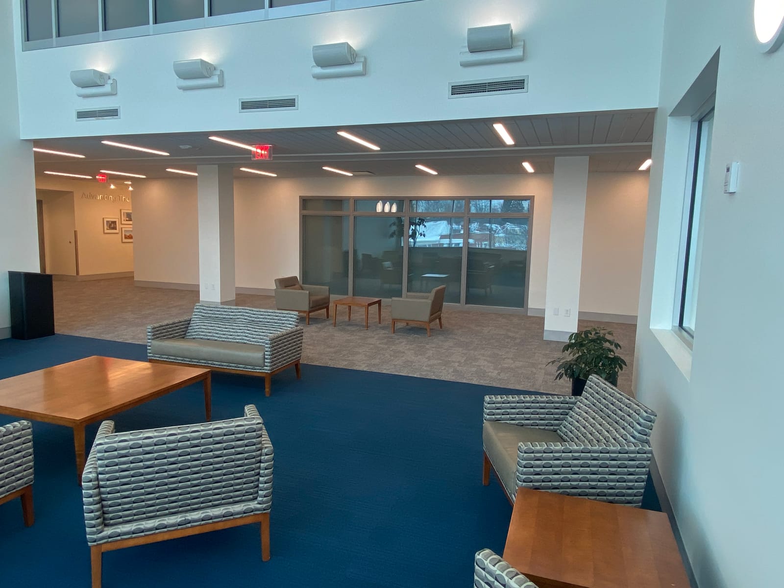 University Hospitals MSC, a Commercial new-construction painting project completed by Straight Line Painting