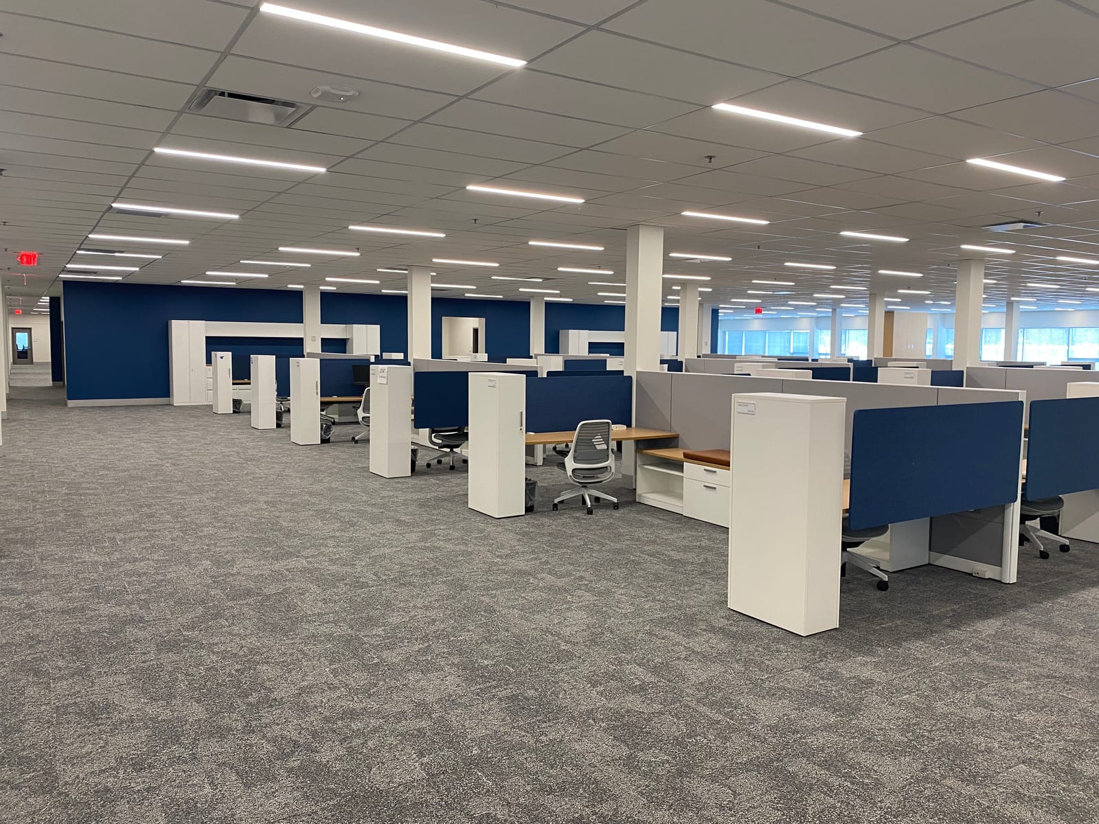 University Hospitals MSC, a Commercial new-construction painting project completed by Straight Line Painting
