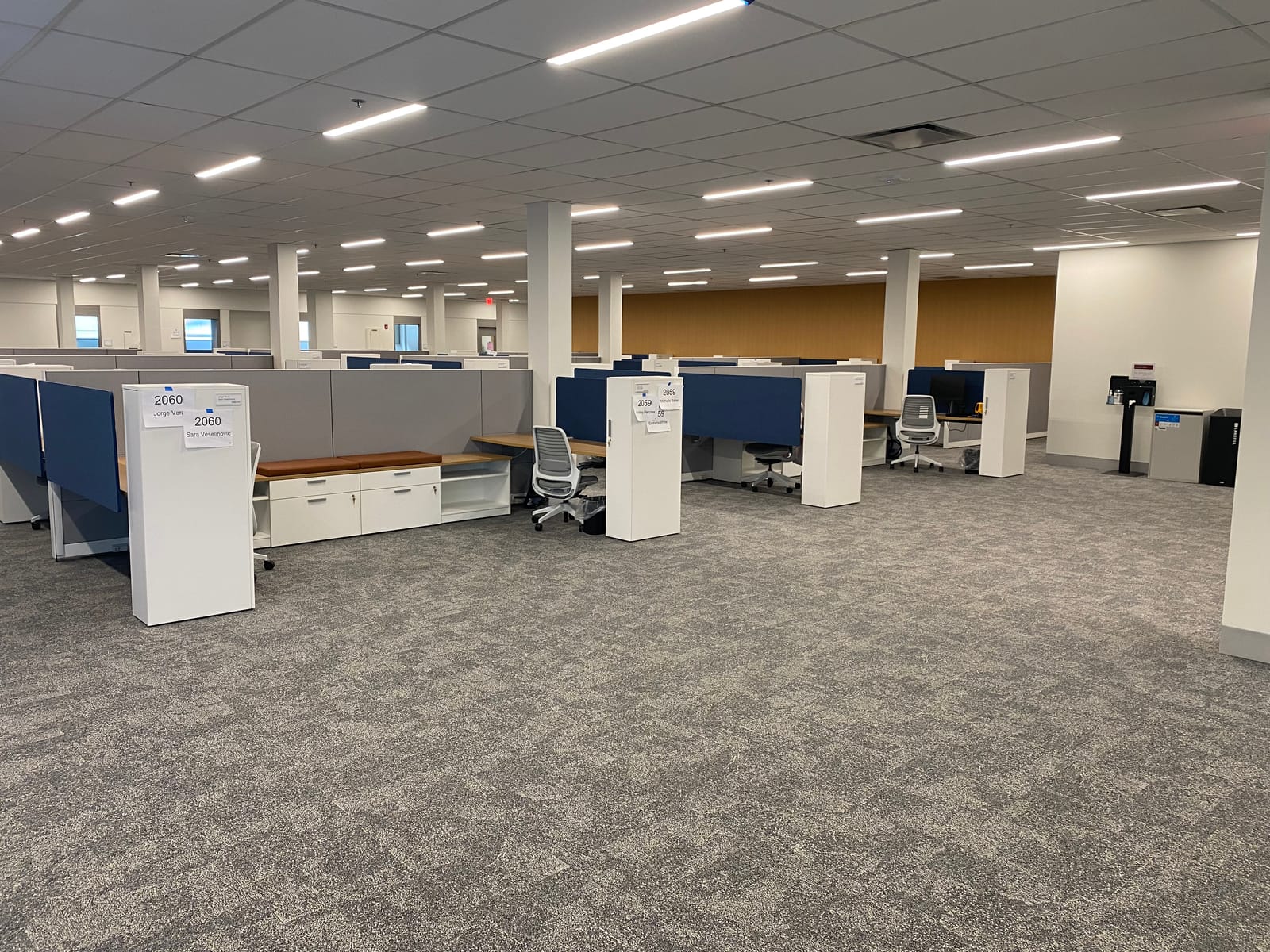 University Hospitals MSC, a Commercial new-construction painting project completed by Straight Line Painting