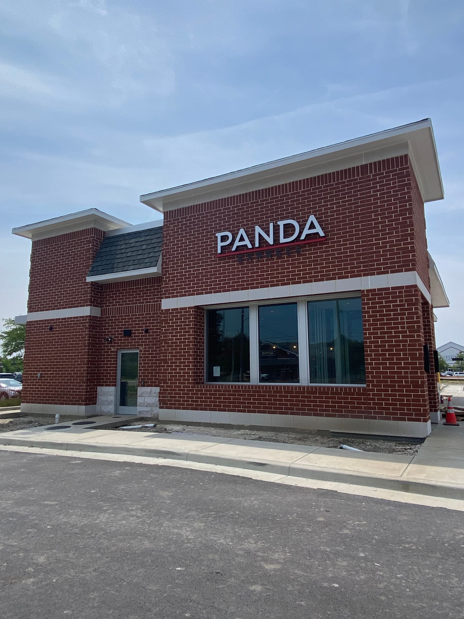 Panda Express, a restaurant painting project completed by Straight Line Painting