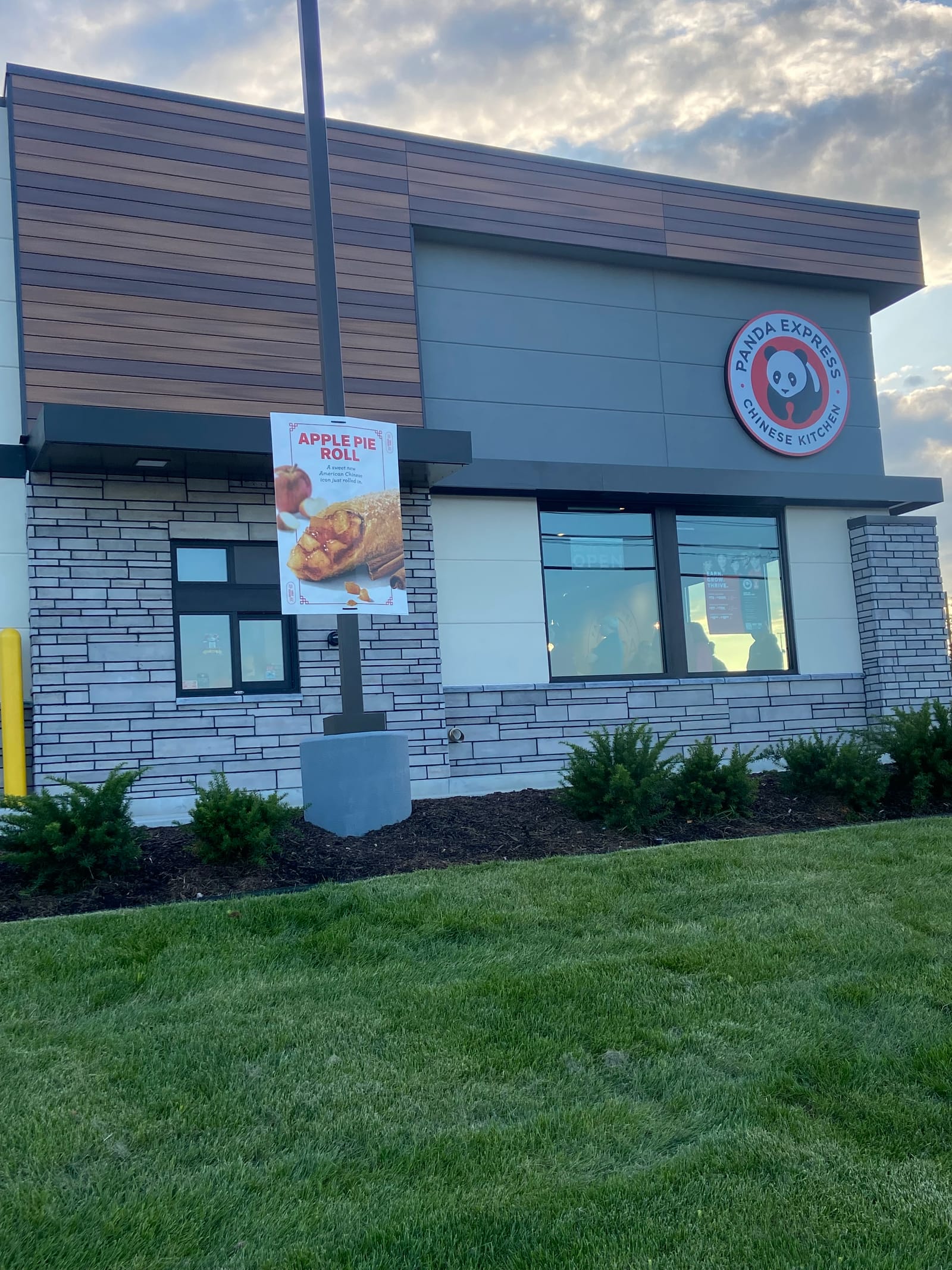 Panda Express, a restaurant painting project completed by Straight Line Painting