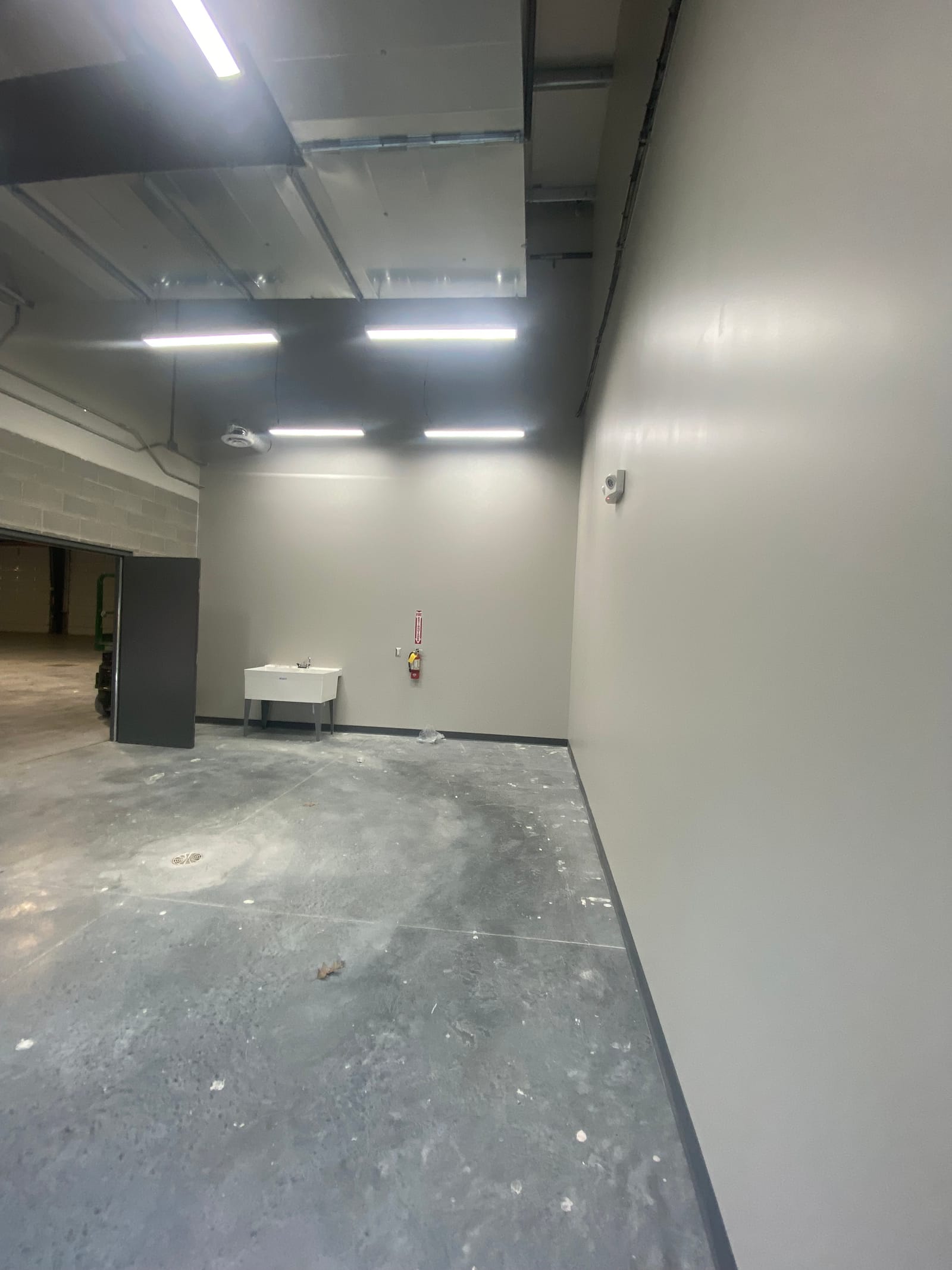 A Stark County industrial building, a Commercial new-construction painting project completed by Straight Line Painting