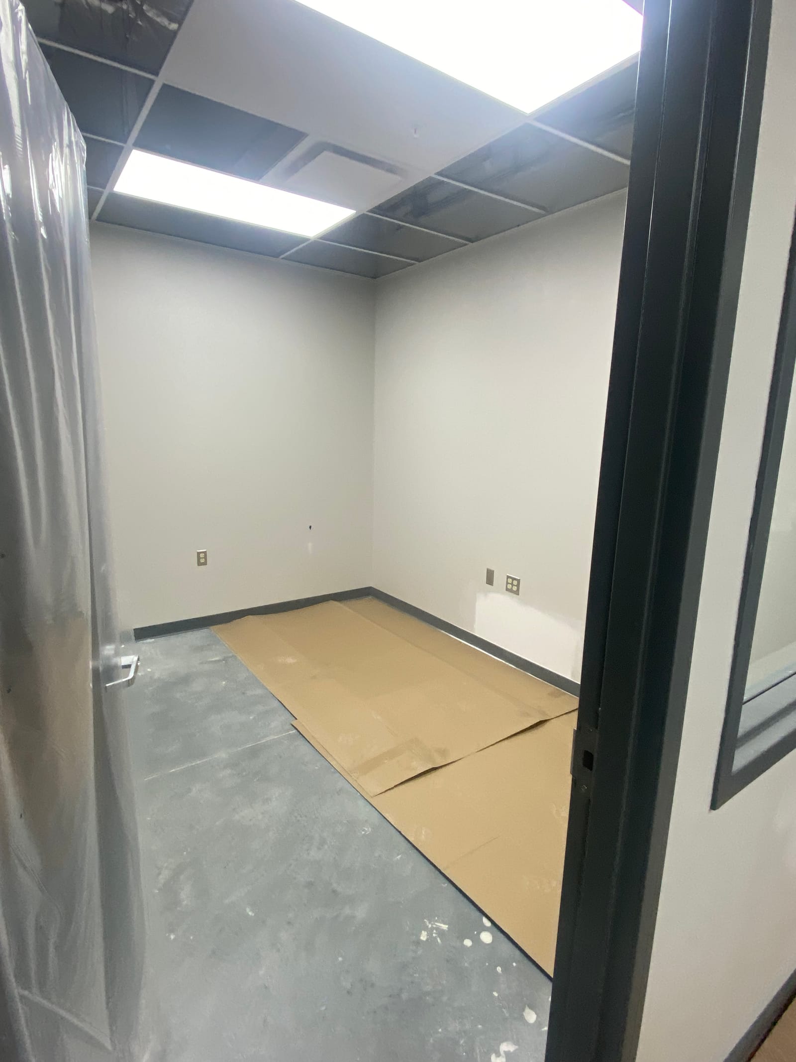 A Stark County industrial building, a Commercial new-construction painting project completed by Straight Line Painting