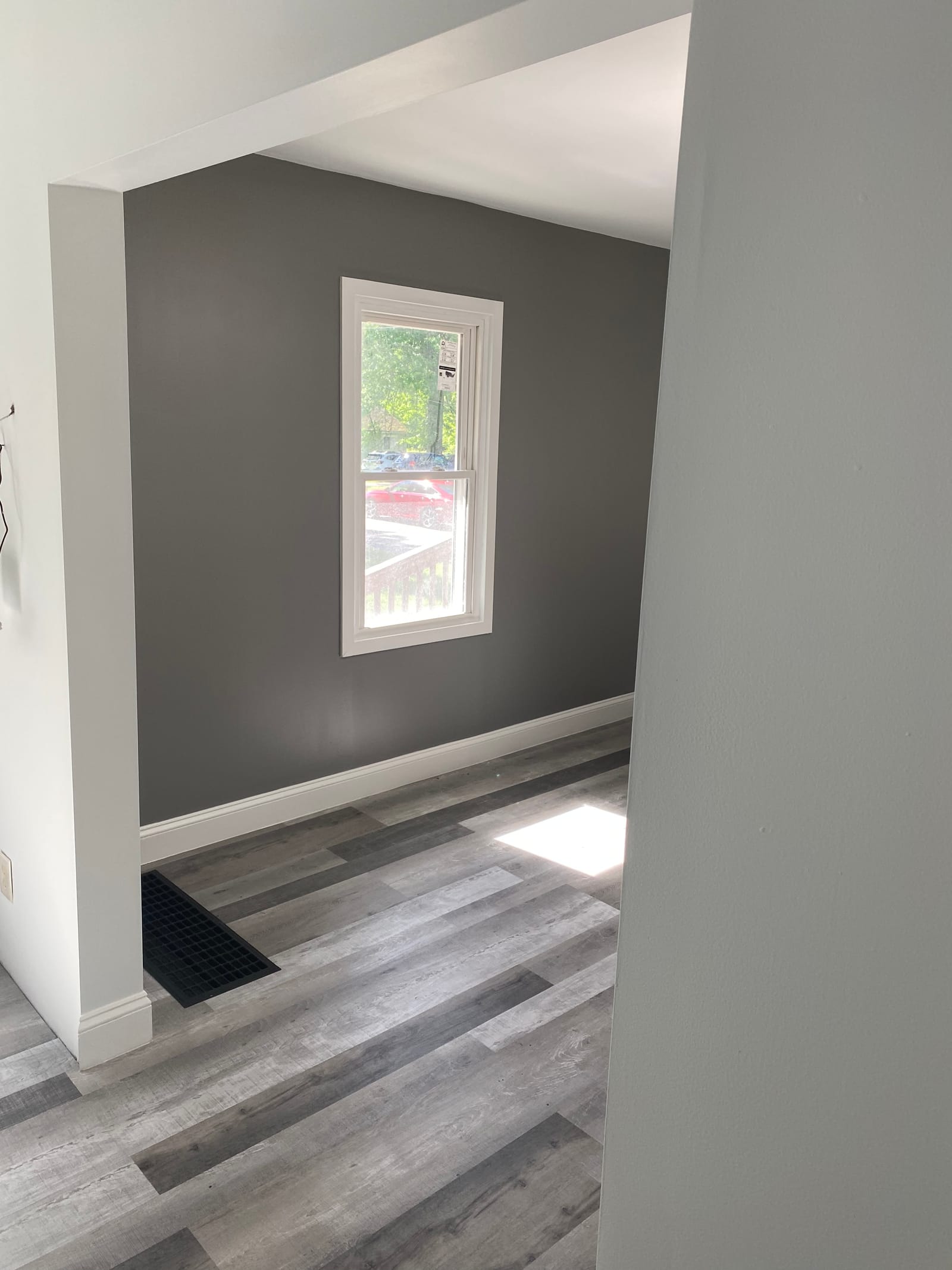 A Northeast Ohio homeowner's interior repaint, a residential painting project completed by Straight Line Painting