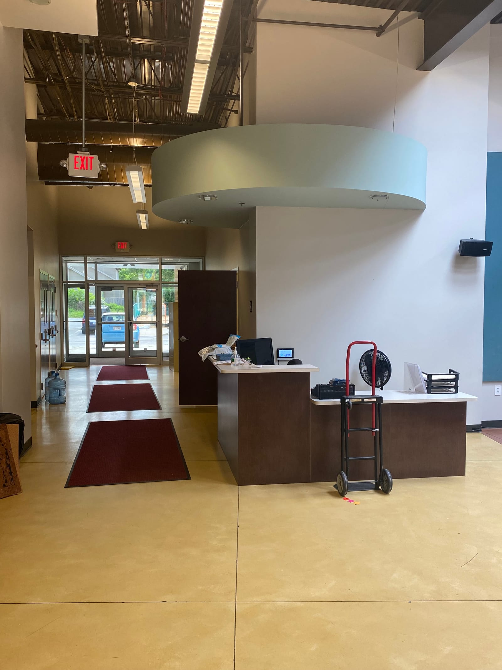 The Rainy Institute, a renovation painting project completed by Straight Line Painting