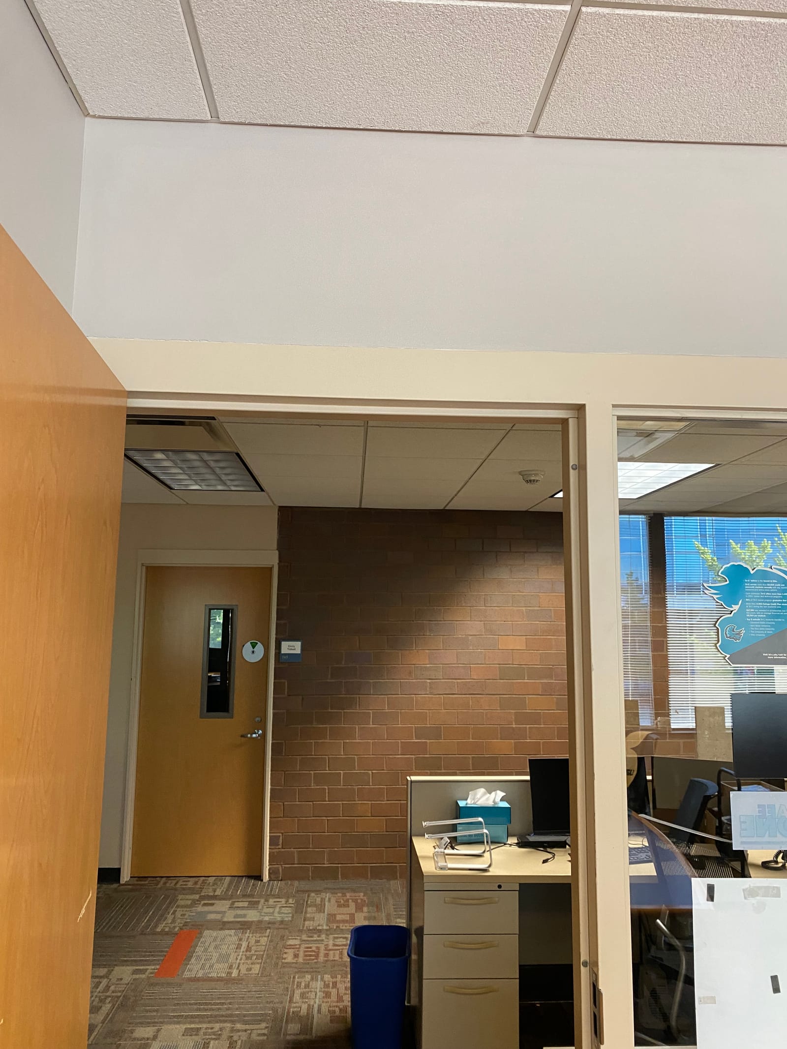 Tri-C, a school painting project completed by Straight Line Painting
