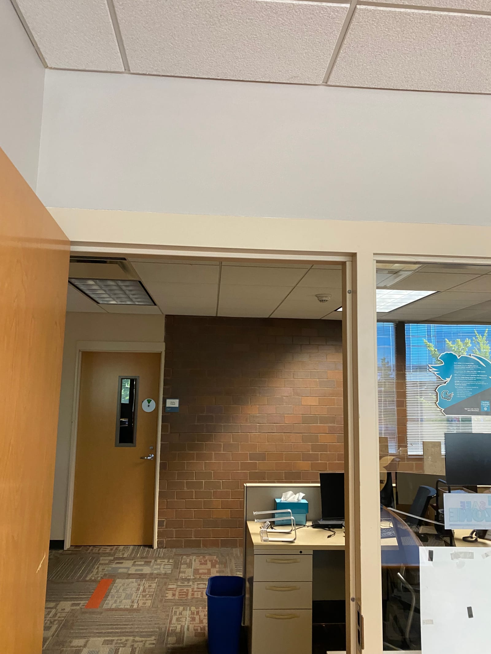 Tri-C, a school painting project completed by Straight Line Painting