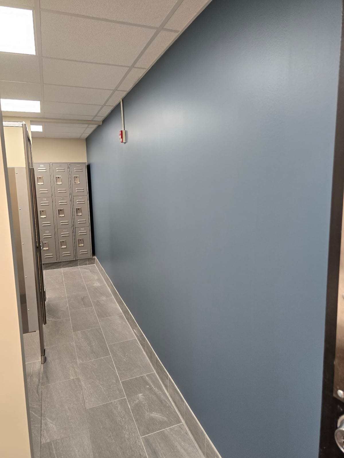 Tri-C, a school painting project completed by Straight Line Painting